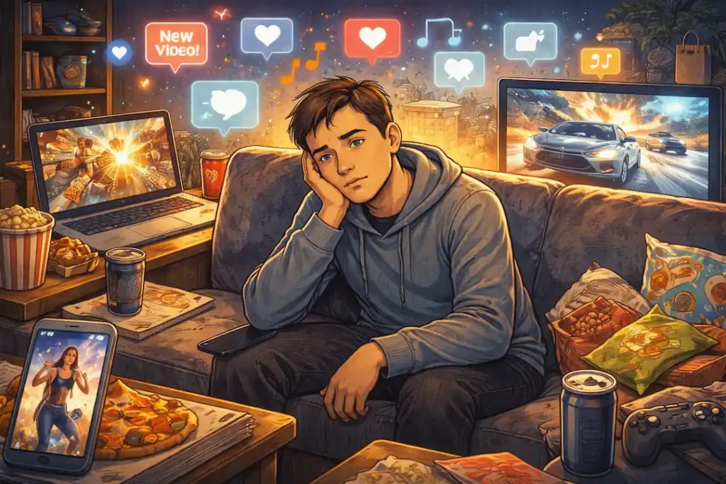 Mengurai Fenomena Kebosanan di Era Banjir Rangsangan